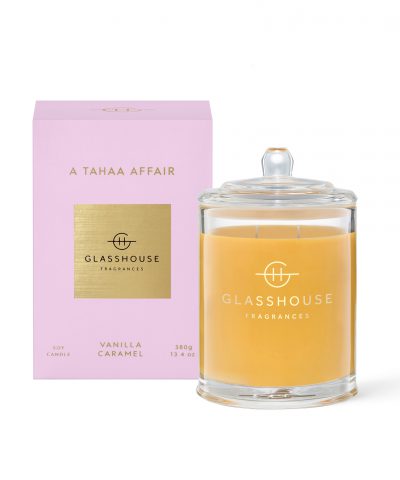 A TAHAA AFFAIR - 380g Soy Candle Glasshouse Fragrances