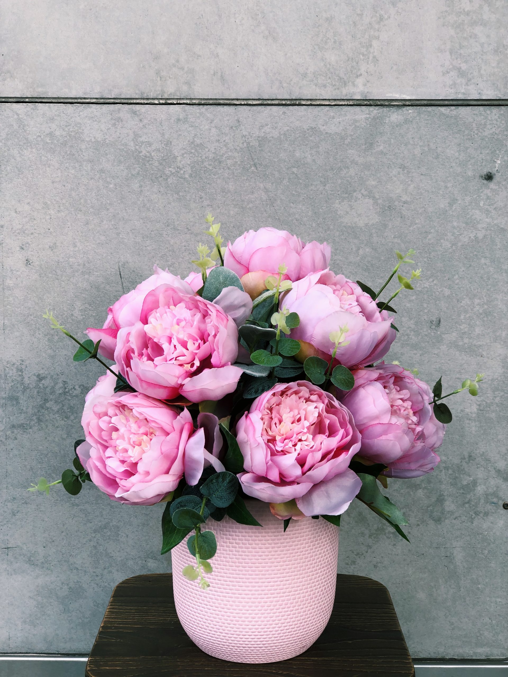 Pink Peony Silk Arrangement - The Lush Lily - Brisbane & Gold Coast Florist  Flower Delivery - Carindale, Loganholme Brisbane Gold Coast Buy flowers  online