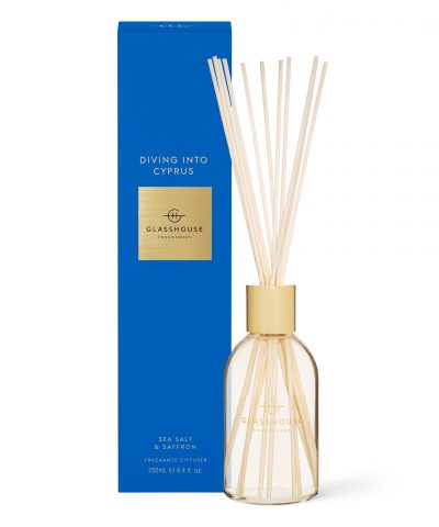 DIVING INTO CYPRUS - 250mL Fragrance Diffuser Glasshouse Fragrances