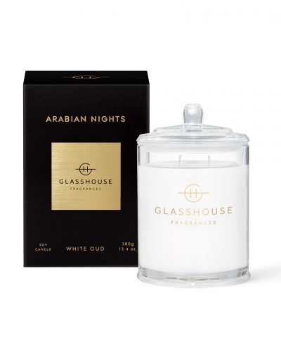 ARABIAN NIGHTS - 380g Soy Candle Glasshouse Fragrances