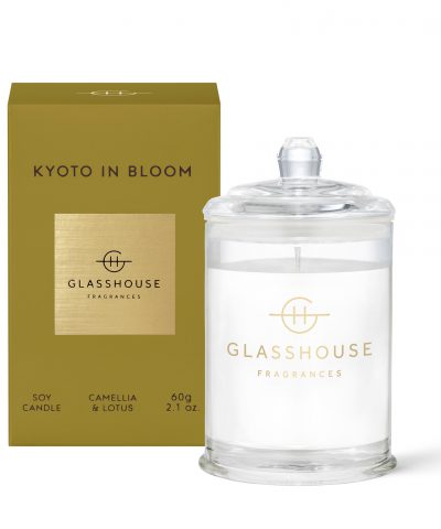 KYOTO IN BLOOM - 60g Soy Candle Glasshouse Candle