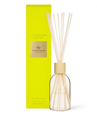 MONTEGO BAY RHYTHM - 250mL Fragrance Diffuser Glasshouse Fragrances