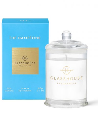 THE HAMPTONS - 60g Soy Candle Glasshouse Fragrances