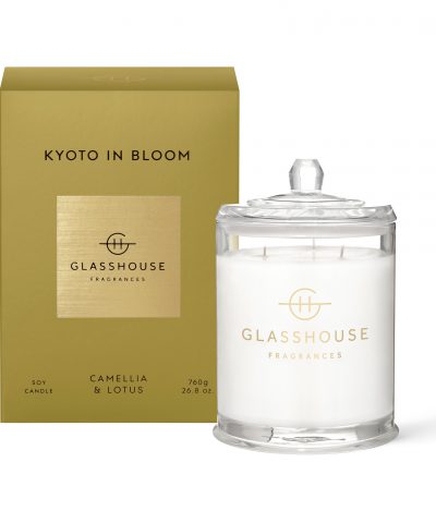 KYOTO IN BLOOM - 760g Soy Candle Glasshouse Fragrances