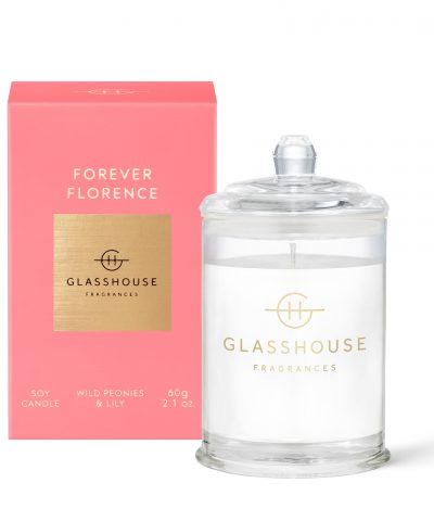 FOREVER FLORENCE - 60g Soy Candle Glasshouse Fragrances