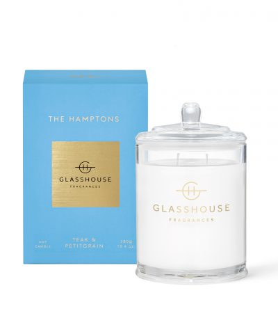 THE HAMPTONS - 380g Soy Candle Glasshouse Fragrances