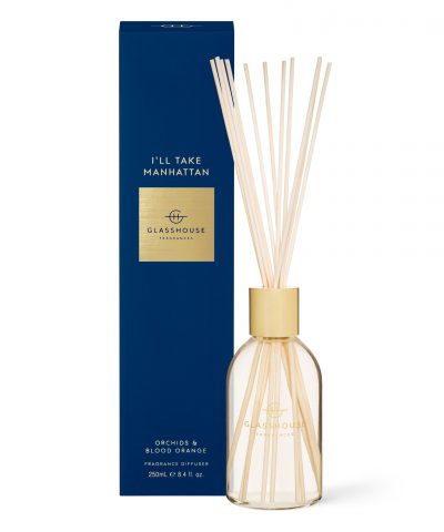 I'LL TAKE MANHATTAN - 250mL Fragrance Diffuser Glasshouse Fragrances