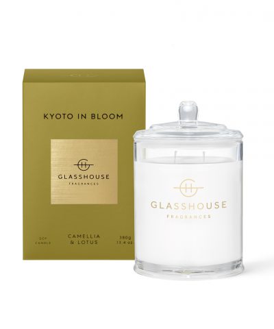 KYOTO IN BLOOM - 380g Soy Candle Glasshouse Fragrances