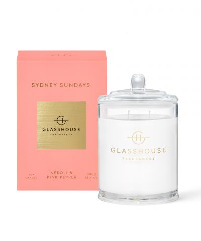 SYDNEY SUNDAYS - 380g Soy Candle Glasshouse Fragrances