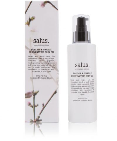 SALUS ROSEHIP + ORANGE REJUVENATING BODY OIL 200ML