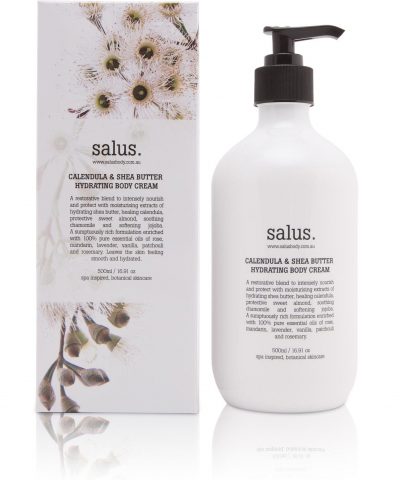 SALUS CALENDULA + SHEA BUTTER HYDRATING BODY CREAM 500ML