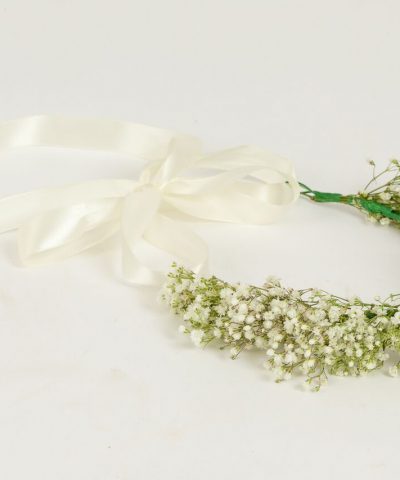 Babies Breath Flower Crown