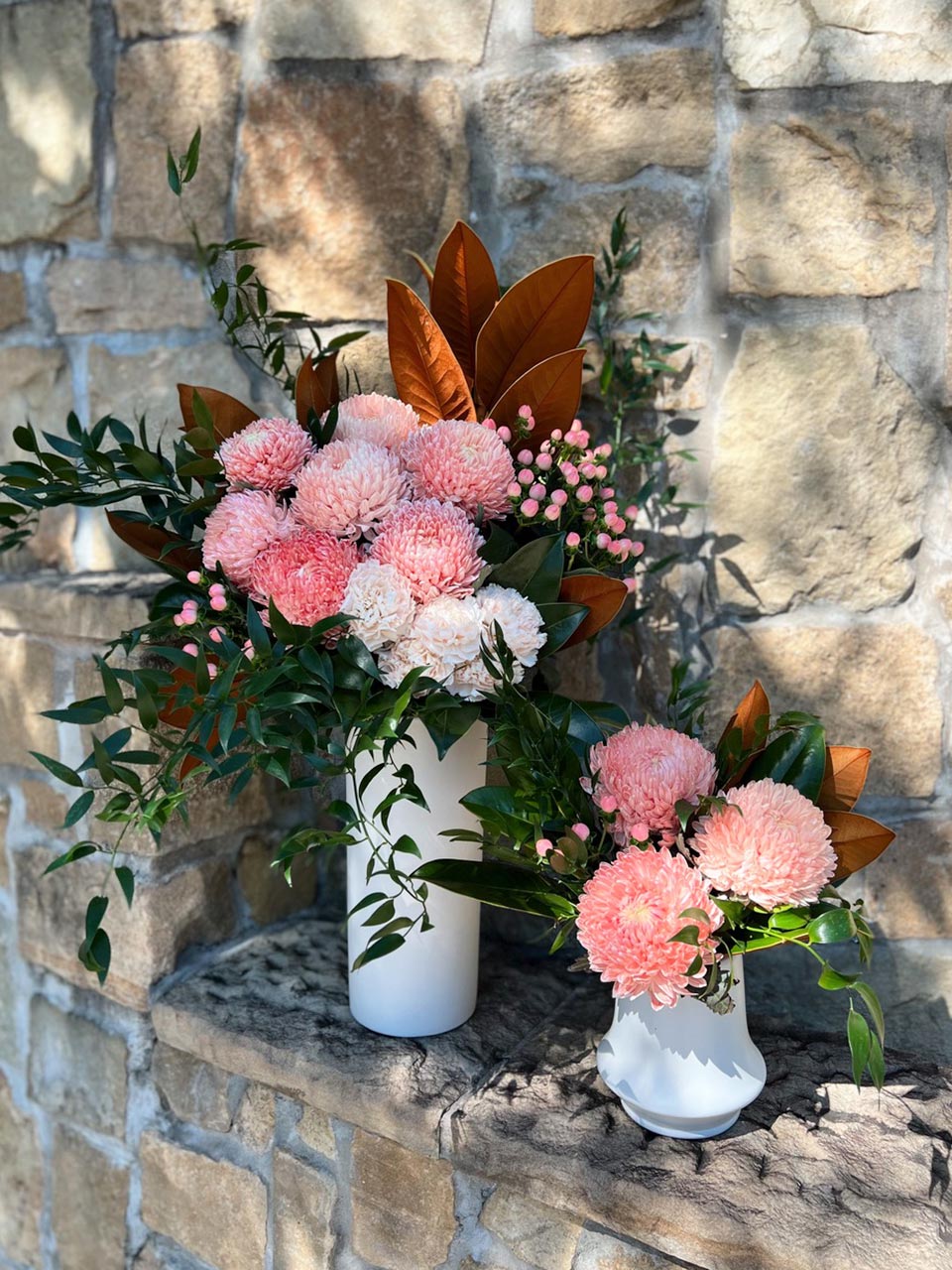 Classy White Dried Arrangement - The Lush Lily - Brisbane & Gold Coast  Florist Flower Delivery - Carindale, Loganholme Brisbane Gold Coast Buy  flowers online