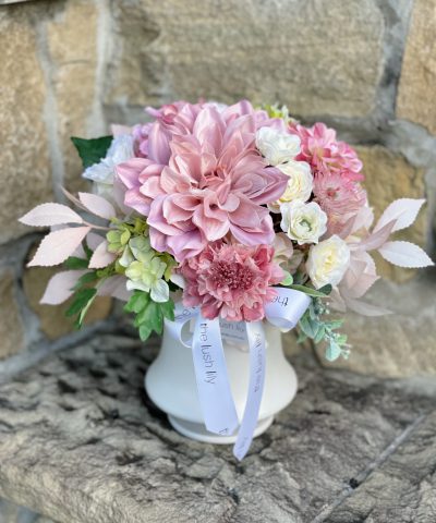 Dusty Pink Silk Arrangement