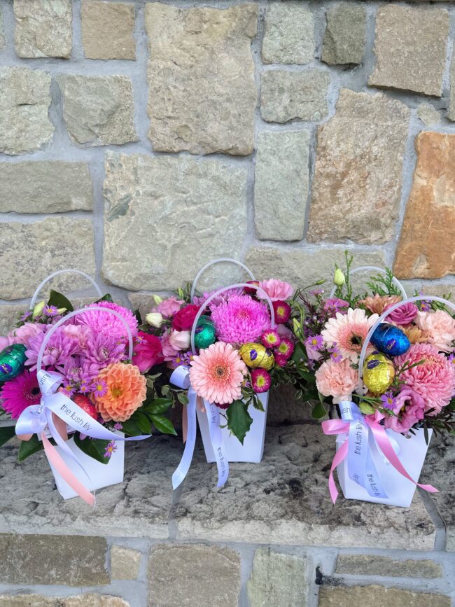 Seasonal Flower Easter Basket