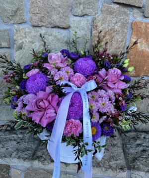 Lavender Luxe Hatbox