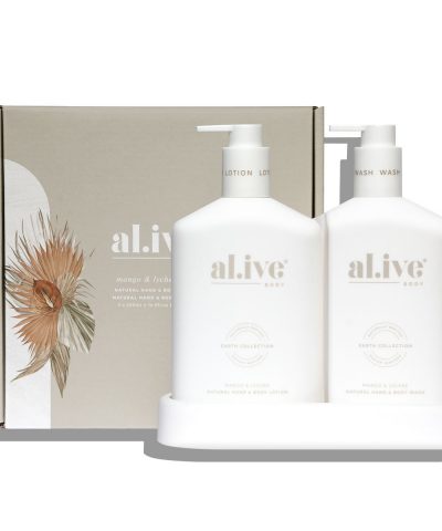 Wash & Lotion Duo + Tray - Mango & Lychee