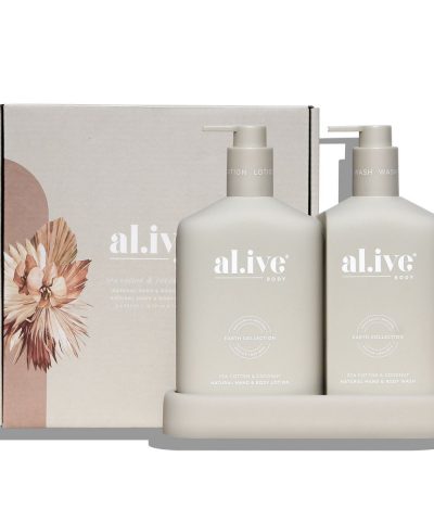 Wash & Lotion Duo + Tray - Sea Cotton & Coconut