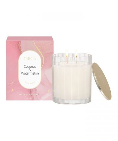 Coconut and Watermelon Scented Soy Candle 350g