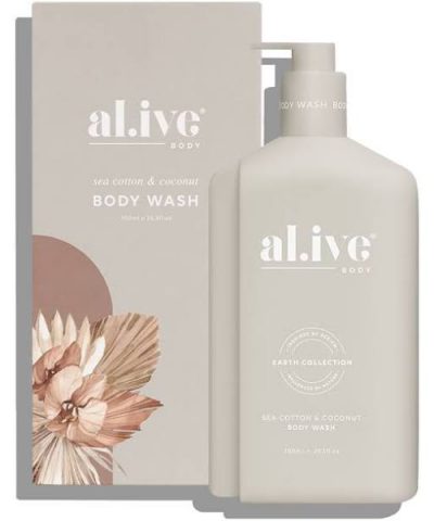 750mL Body Wash - Sea Cotton and Coconut