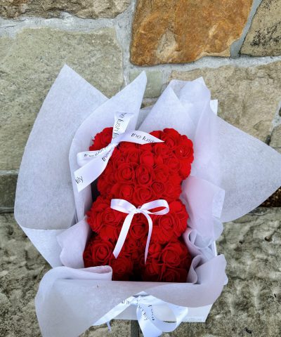 Forever Rose Bear Red