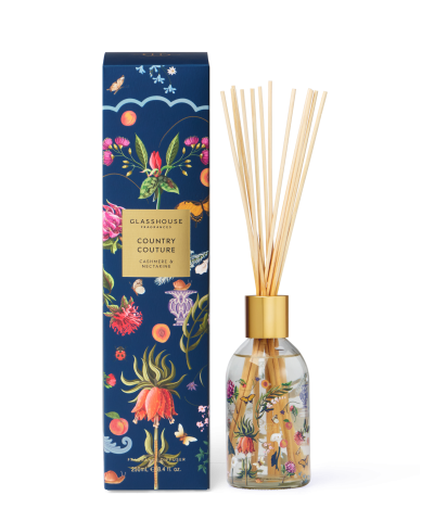 LIMITED EDITION - COUNTRY COUTURE 250mL Fragrance Diffuser Glasshouse Fragrances