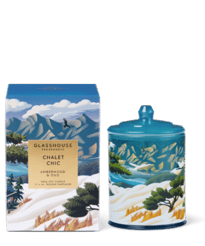 LIMITED EDITION Chalet Chic - 380g Soy Candle Glasshouse Fragrances