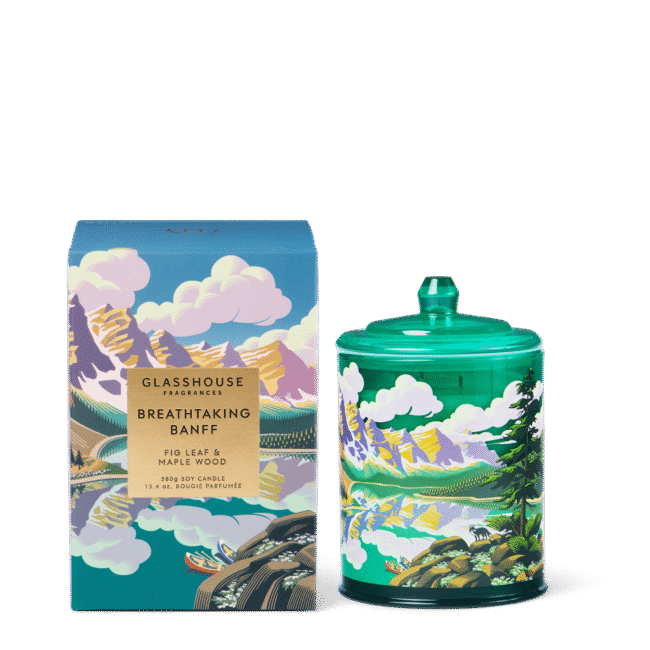 LIMITED EDITION Breathtaking Banff - 380g Soy Candle Glasshouse Fragrances