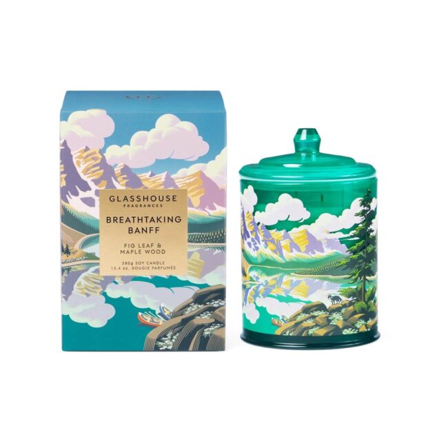 Breathtaking Banff – 380g Soy Candle Glasshouse Fragrances