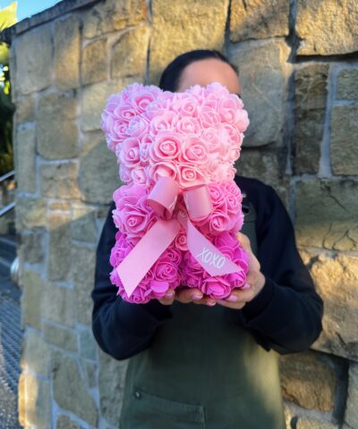 Pink Ombre Forever Rose Bear