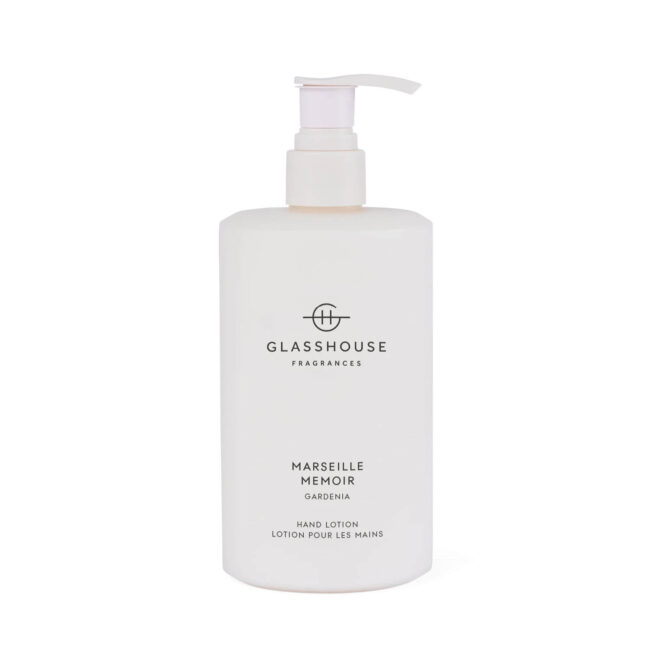 Marseille Memoir 450ml Hand Lotion Glasshouse Fragrances