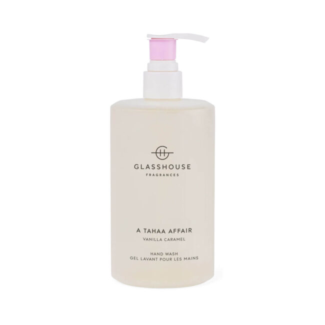 A Tahaa Affair 450ml Hand Wash Glasshouse Fragrances