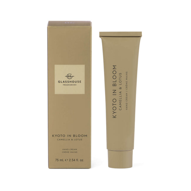 Kyoto In Bloom – 75mL Hand Cream Glasshouse Fragrances