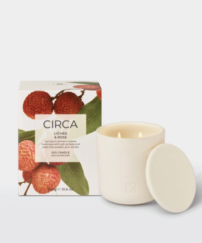 Lychee & Rose 300g Soy Candle
