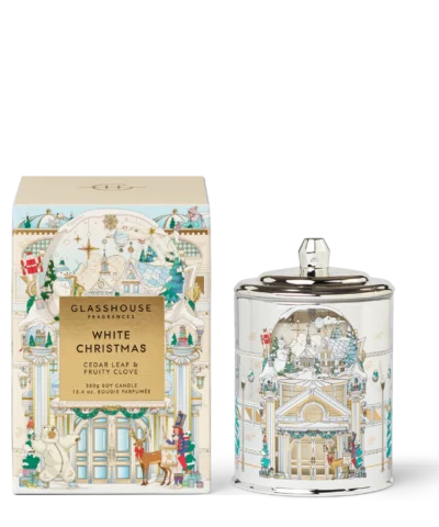 White Christmas - 380g Soy Candle Glasshouse Fragrances