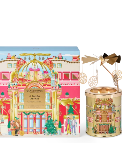 A Tahaa Affair - 380g Soy Candle & Spinning Carousel