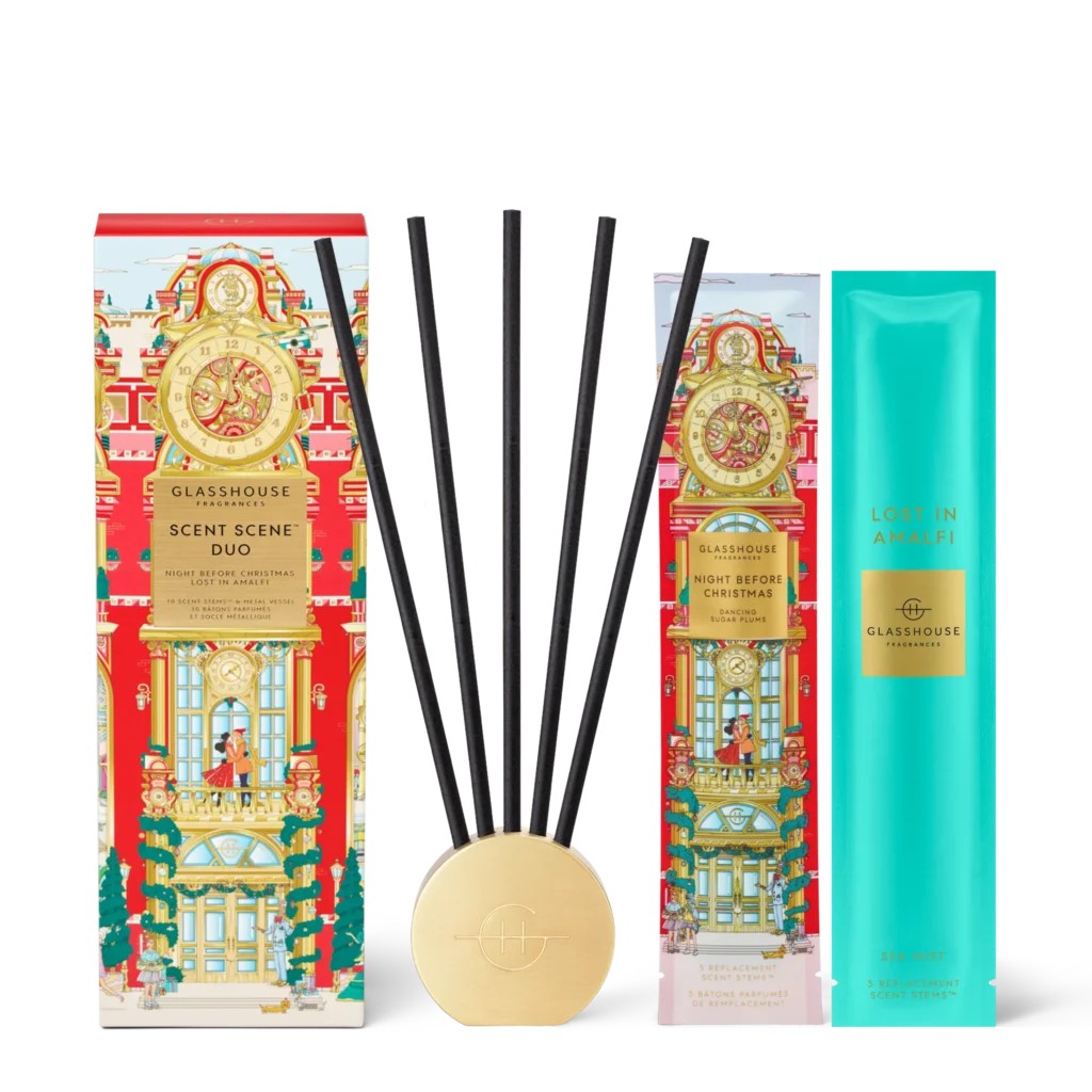 Christmas Scent Scene Duo Glasshouse Fragrances Brisbane