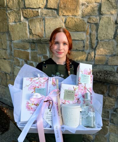 Cherry Blossom Bliss Hamper with CIRCA candle, diffuser and gift set by The Lush Lily