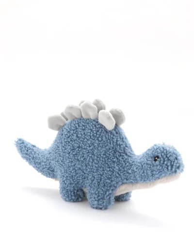 Baby Stu the Stegosaurus blue Nana Huchy soft toy dinosaur plush for babies and children