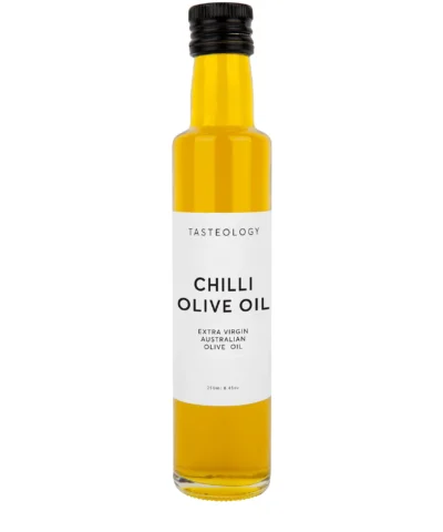 Tasteology Chilli Olive Oil bottle