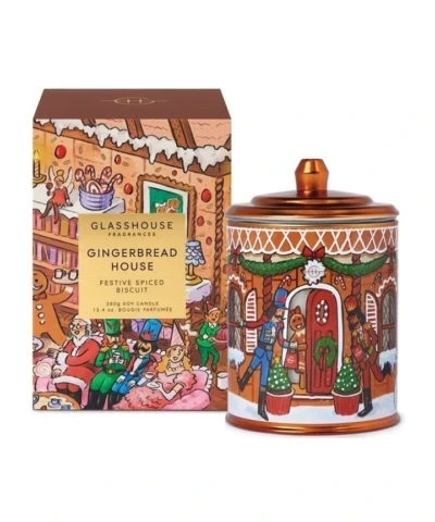 Glasshouse Fragrances Gingerbread House Christmas Candle
